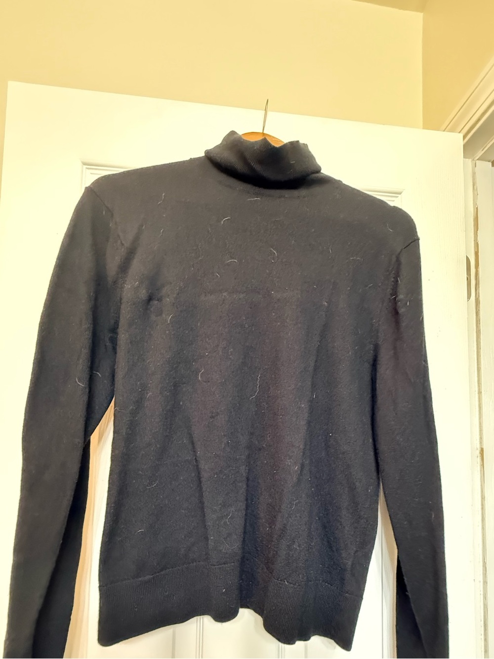 Banana Republic Men’s Black Turtleneck Sweater